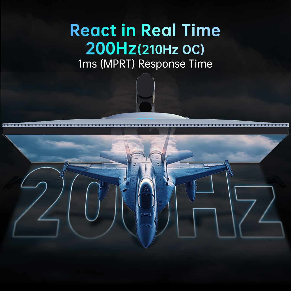 KTC 27-inch mini LED monitor demonstrates 210Hz overclock capability for ultra-smooth gaming