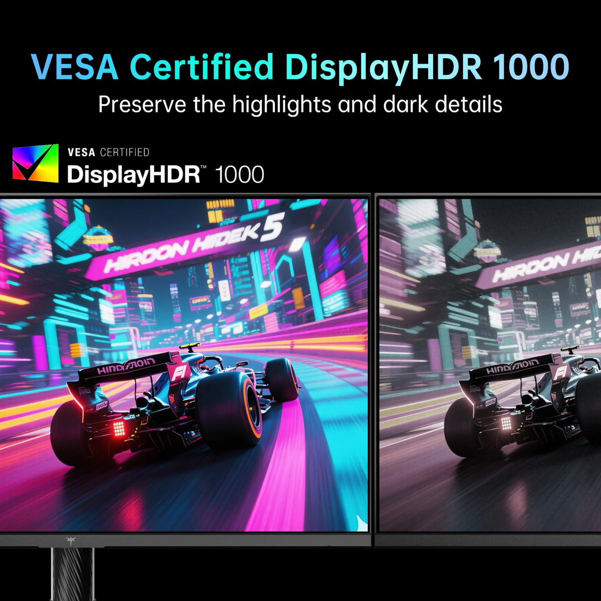 KTC 27-inch mini LED monitor multi-device connectivity for easy setup