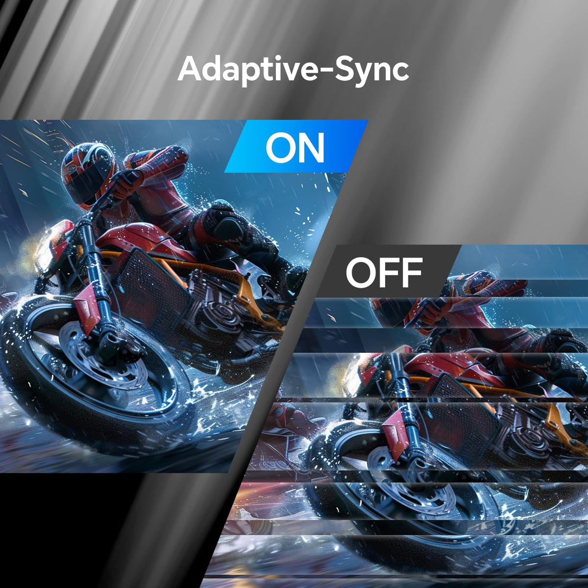 KTC monitor with FreeSync and G-Sync compatibility for tear-free gameplay.