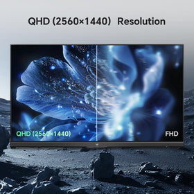 KTC monitor HDR10 color demo with bright highlights and deep contrast.