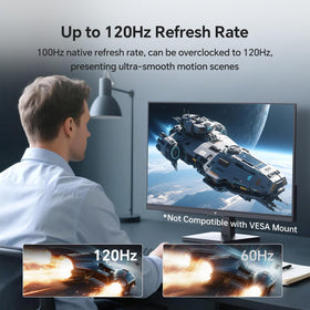 KTC IPS panel close-up highlighting color accuracy and wide angles.
