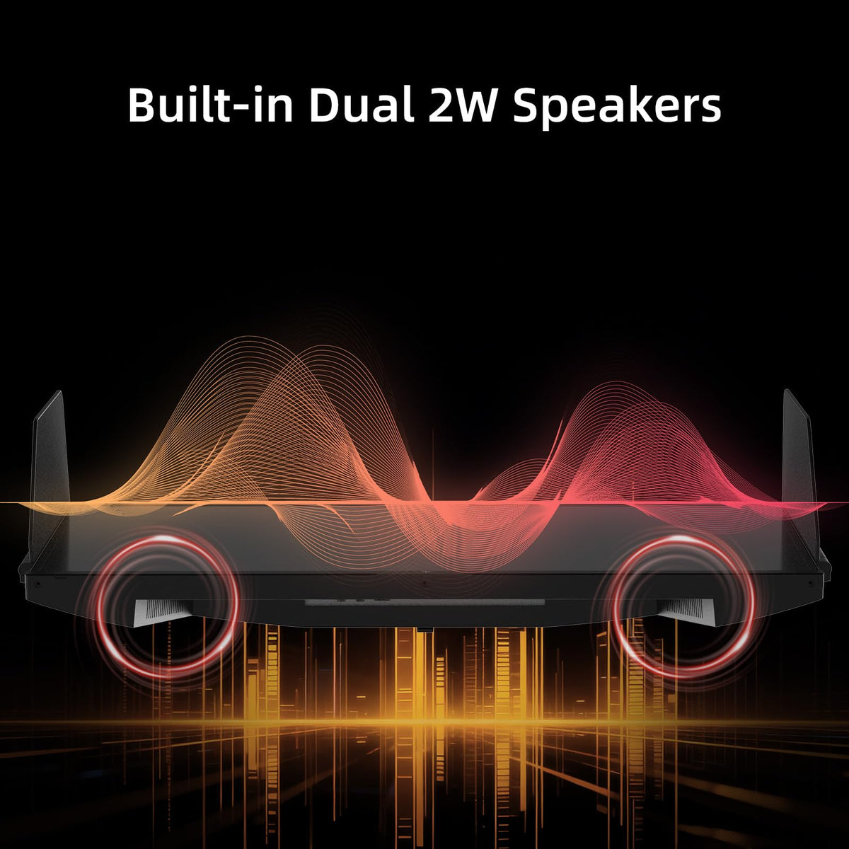 KTC 27M1 built-in speakers delivering clear audio output