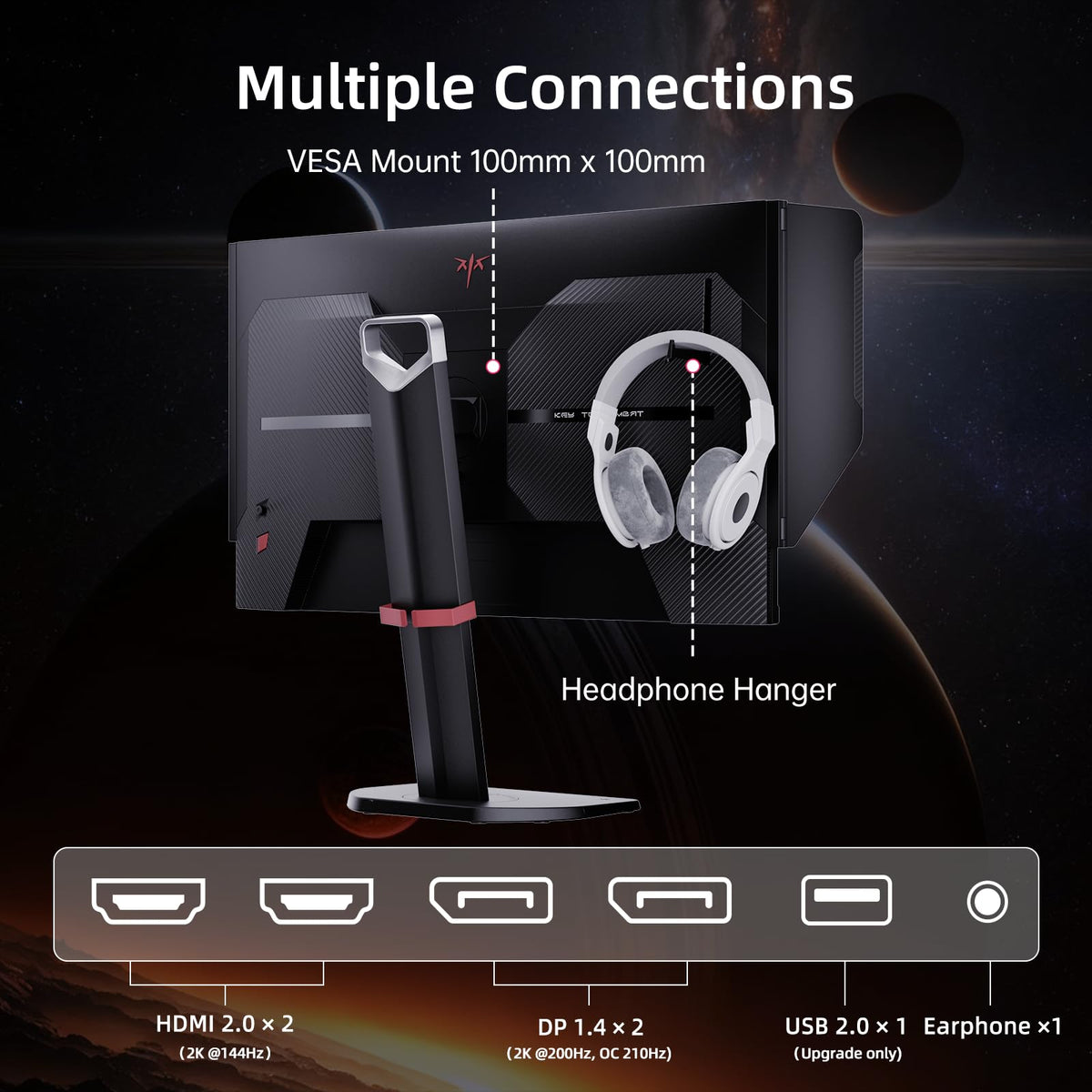 KTC 27M1 wide color coverage with vivid, accurate visuals