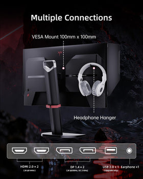 KTC 27M1 ergonomic adjustments enable comfortable extended use.