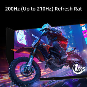 KTC 27M1 shielding hood blocking reflections for comfortable viewing