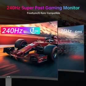 KTC 2K QHD HDR clarity enhances detail and contrast for cinematic visuals