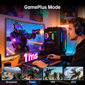 KTC's HDR10 support enhances contrast for lifelike scenes in multimedia.