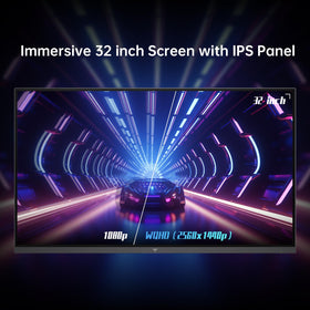 KTC HDR with 109% sRGB delivers vivid colors and strong contrast.