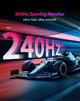 KTC 32-inch 240Hz refresh enables ultra-smooth gameplay and quick reactions