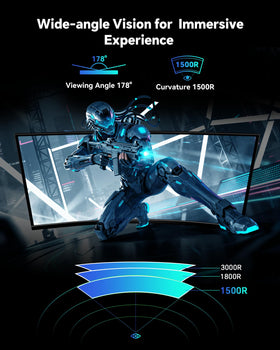 KTC 34 inch UWQHD curved monitor at 180Hz delivers smooth gaming.