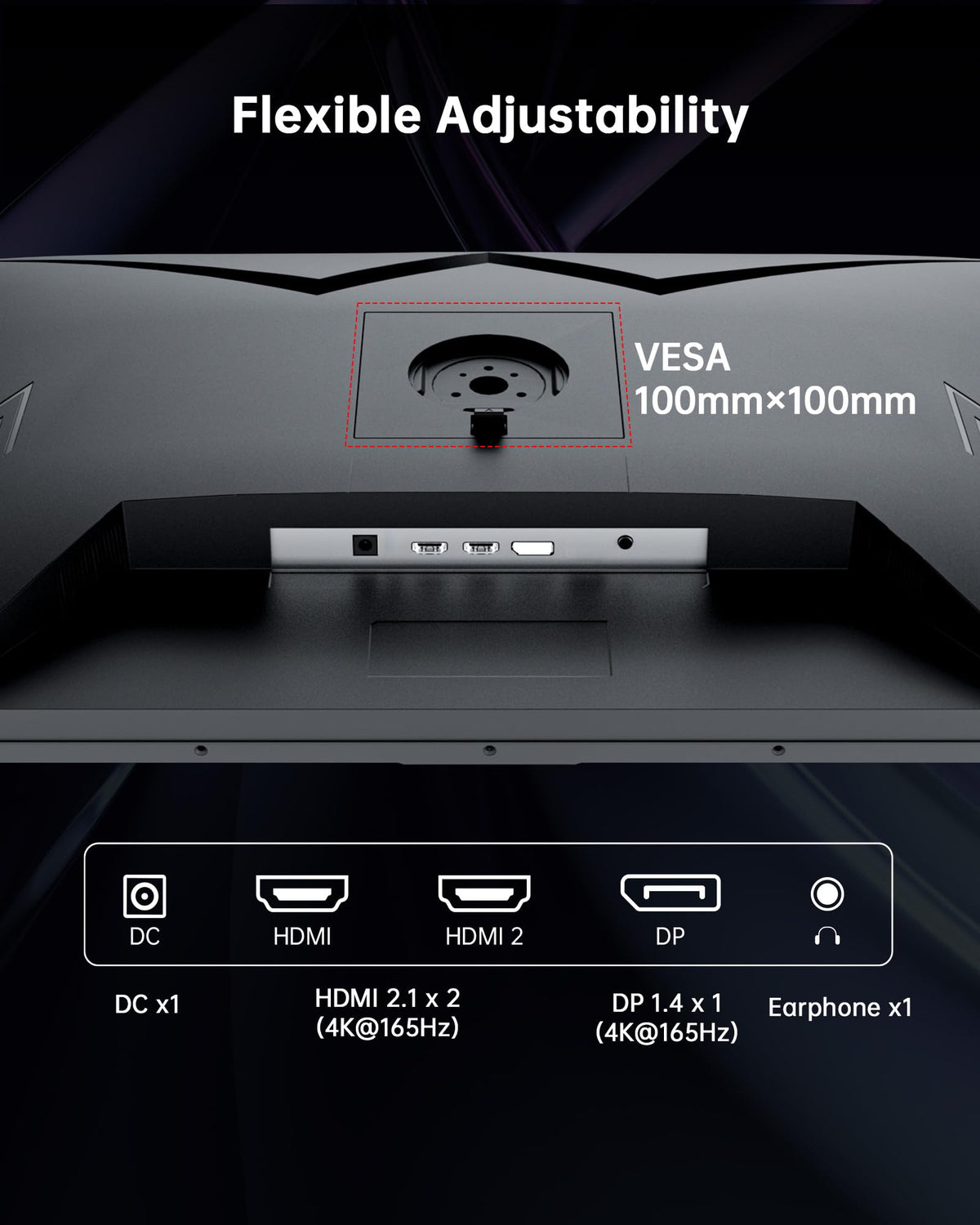 KTC 4K monitor provides high contrast and brightness for vivid scenes.