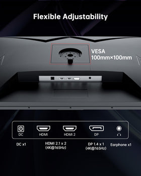 KTC 4K monitor provides high contrast and brightness for vivid scenes.