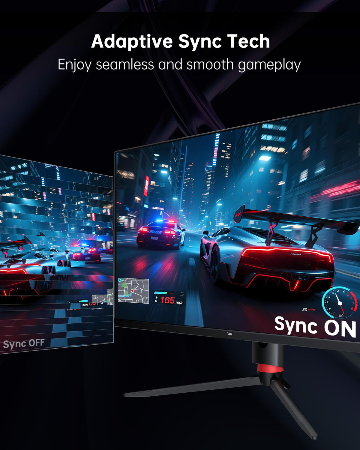 KTC 4K monitor includes HDMI 2.1 and DP 1.4 ports for modern devices.