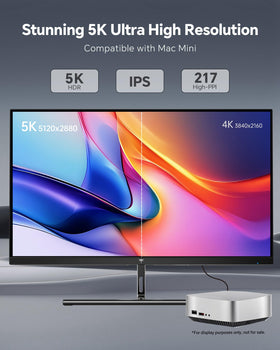 KTC 5K2K dual-mode switch offers smooth mode changes for work and play.