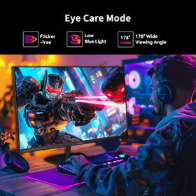 KTC fast IPS panel preserves color accuracy during action