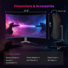 KTC frameless design blends with any desk setup