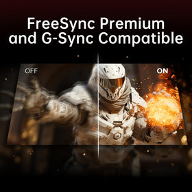 KTC G-Sync compatible and FreeSync for tear-free gameplay.