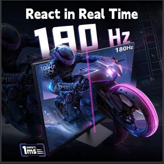 KTC Gaming Monitor 27-inch 1ms response for quick in-game reactions