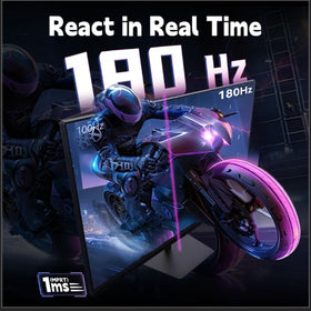 KTC Gaming Monitor 27-inch 1ms response for quick in-game reactions