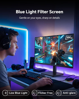KTC H24B9S with HDMI and DisplayPort inputs for versatile connectivity