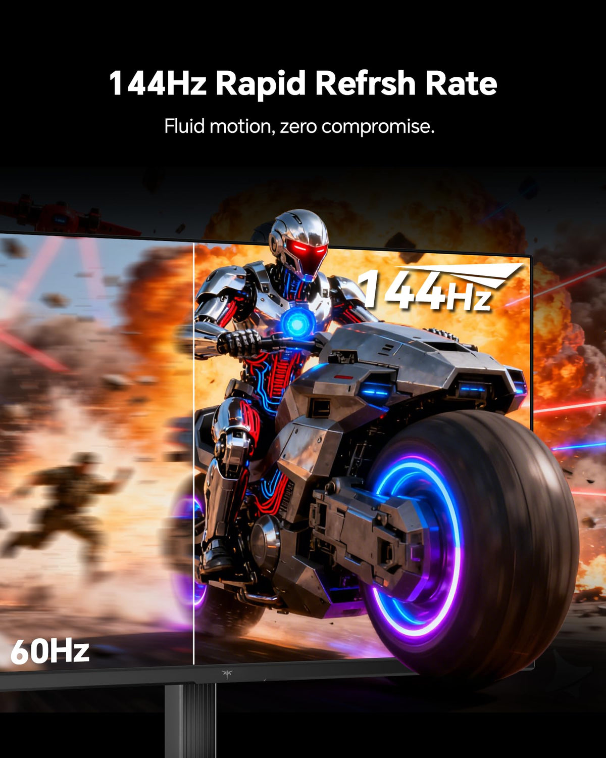 KTC H24B9S IPS panel delivering vibrant colors and wide viewing angles