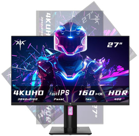 KTC H27P22S front view highlights 4K clarity for immersive gaming