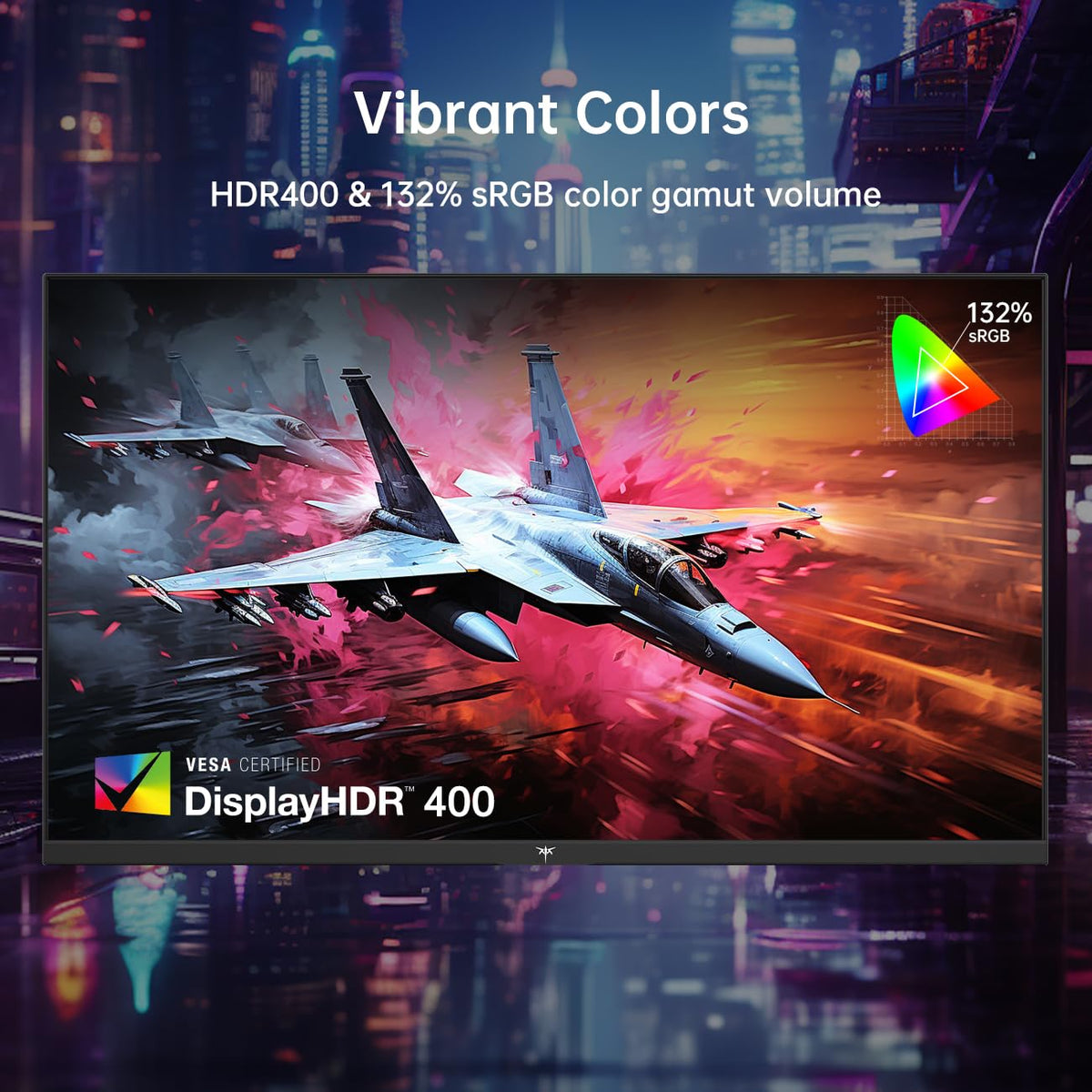 KTC H27P22S HDR400 panel delivers vibrant colors and contrast
