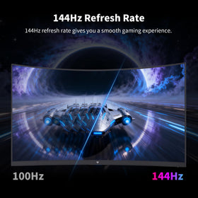 KTC H27S5C HDR400 display shows vivid colors.