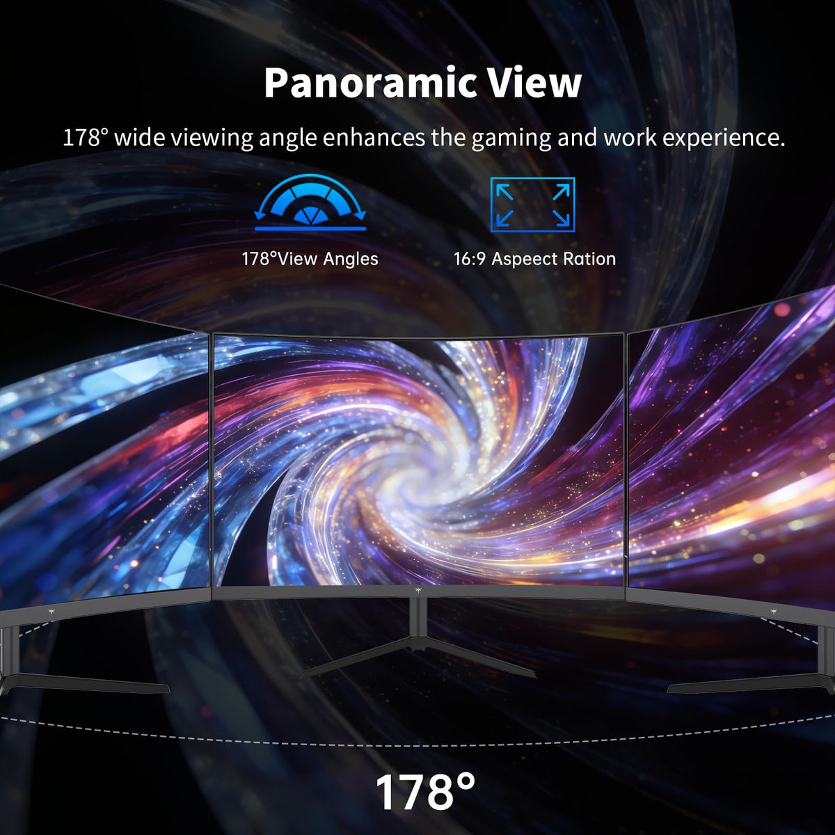 KTC H27S5C tilt and VESA mount enable flexible setup.