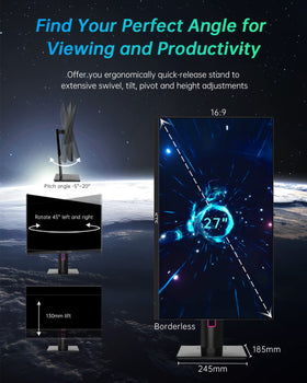 KTC H27T22 27-inch 170Hz motion area showcases ultra-fast response for competitive play.