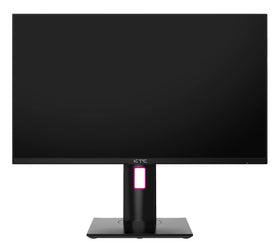 KTC H27T22 27-inch ergonomic stand enables tilt, swivel, and height adjustment.