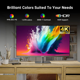 KTC HDMI DP USB Type-C ports enable versatile connections for gaming and work.