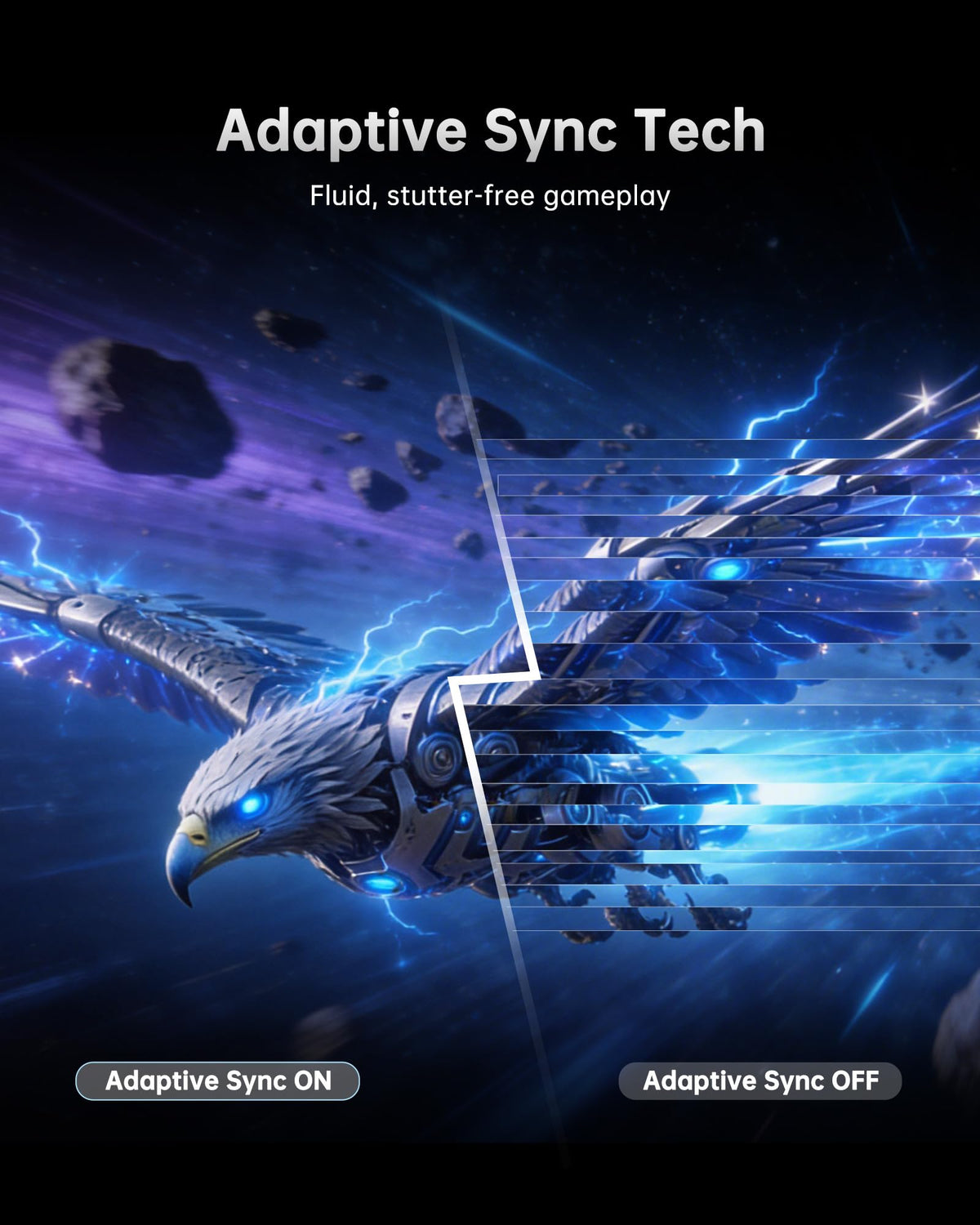 KTC M27T6S adaptive sync ensures tear-free gameplay across titles