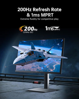 KTC M27T6S mini-LED dimming close-up reveals deep blacks and HDR potential