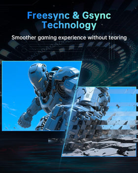 KTC adaptive sync for tear-free, smooth gameplay across titles.