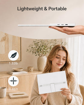 KTC portable monitor tilt adjustment helps find comfortable viewing angles
