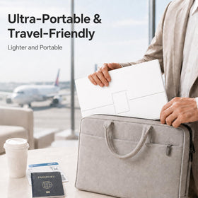 KTC portable monitor travel-ready design fits slim backpacks for daily use.