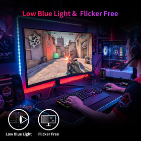 KTC tilt adjustment for comfortable, ergonomic viewing angles