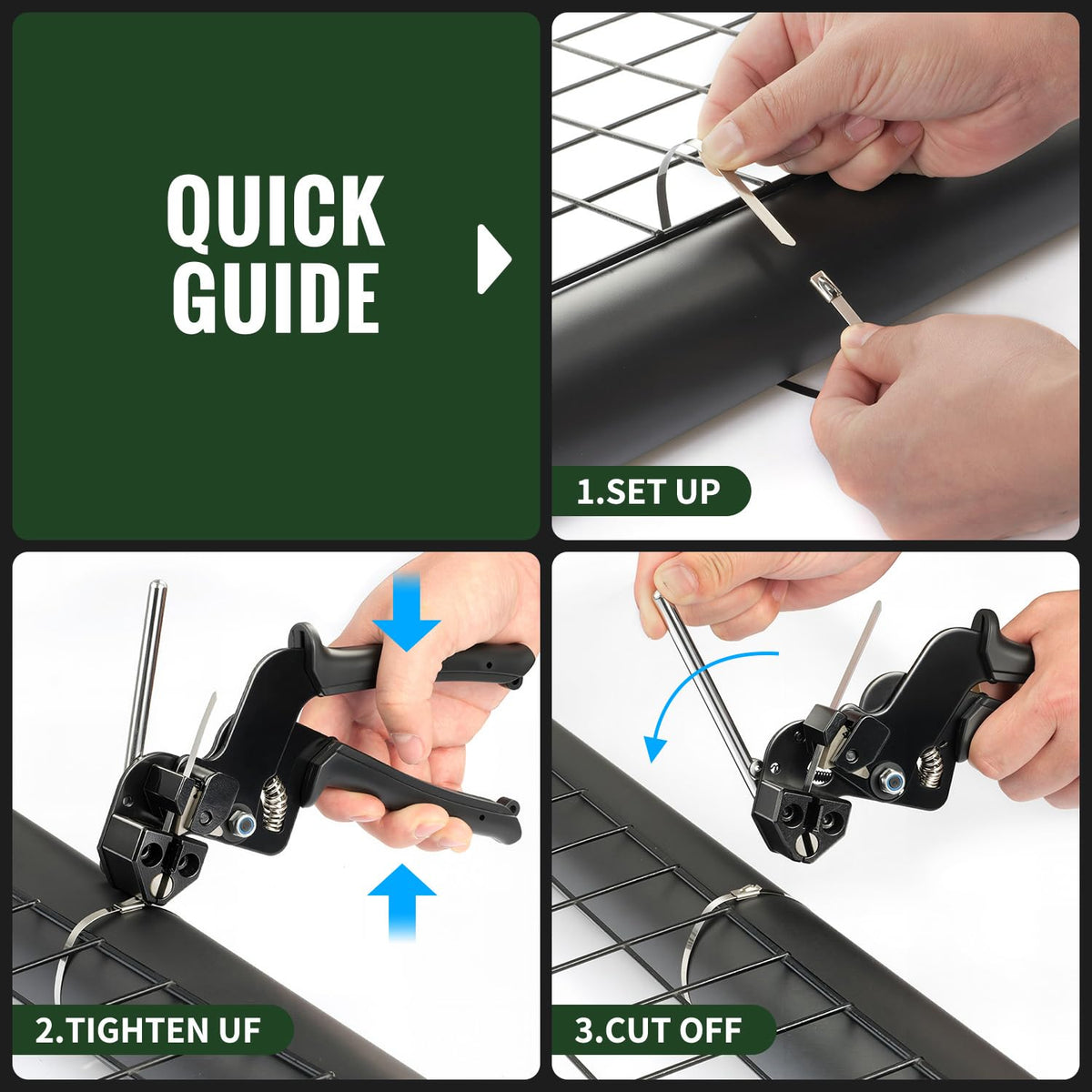 KTDSFA ideal for fence repair and outdoor projects.
