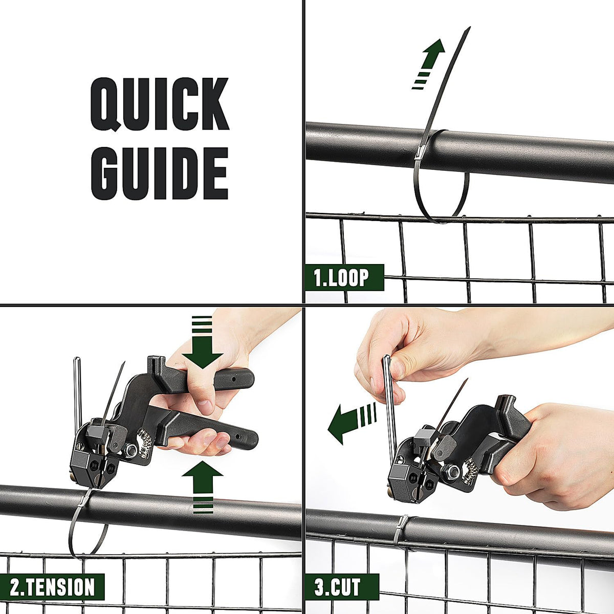 KTDSFA flush-cut edge detail showing smooth finish and safe, snag-free ends benefit