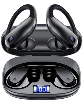 KTGEE Earbuds case open for portable charging on the go.