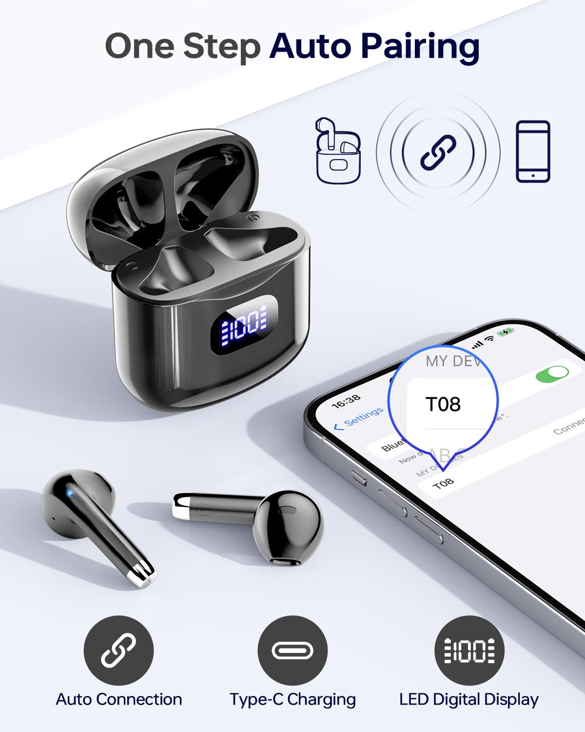 KTGEE T08 132mm dynamic driver close-up revealing detailed sound