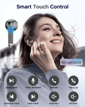 KTGEE T08 IPX7 waterproof design for sweat and rain resistance