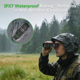 KTTREY 8x magnification with wide field of view aids quick target spotting.
