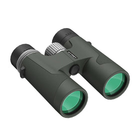 Kttrey 8x42 binoculars front view with green-film coating for vivid colors and clarity.