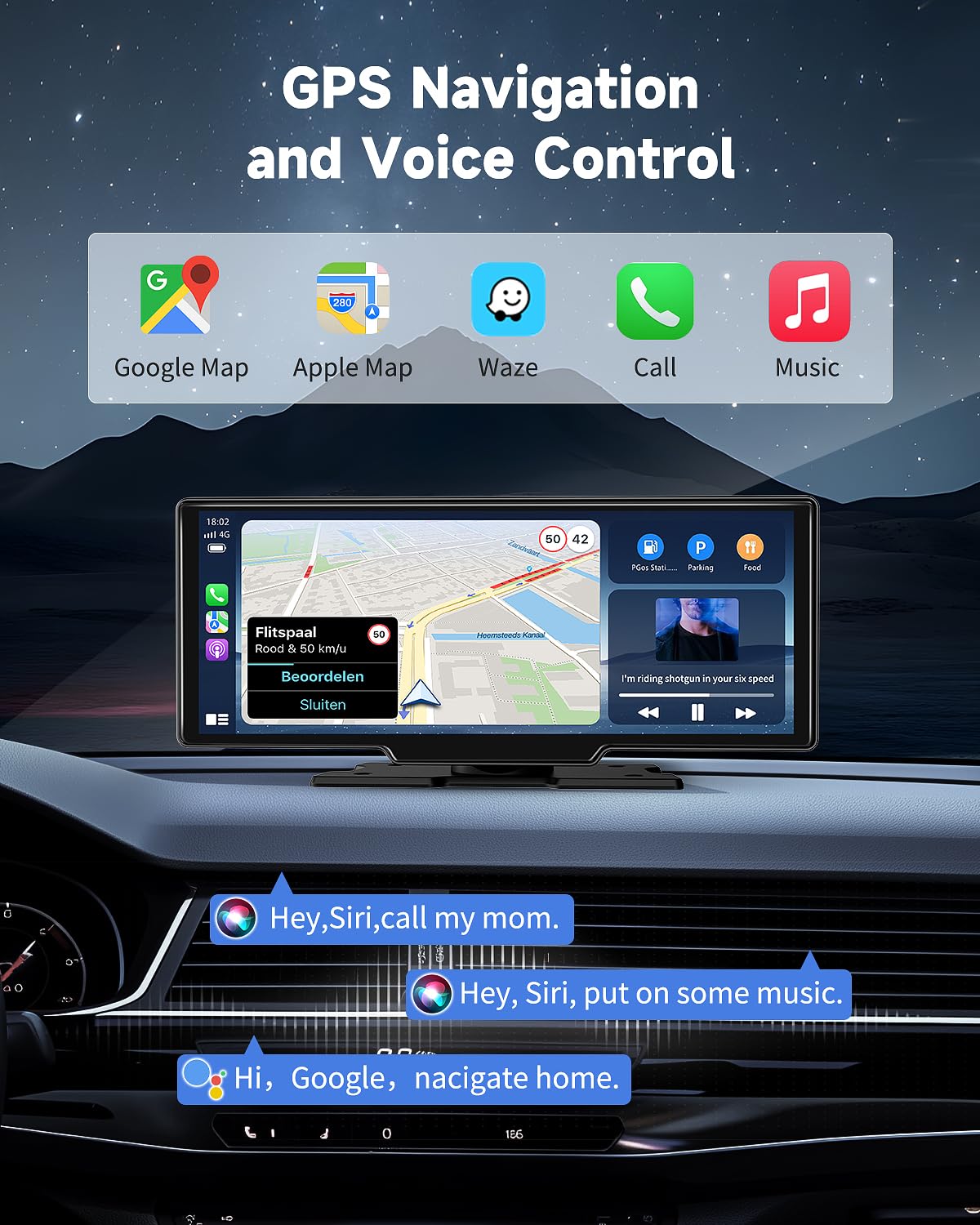 Kuayvan 4K dash cam front camera captures high-resolution road moments