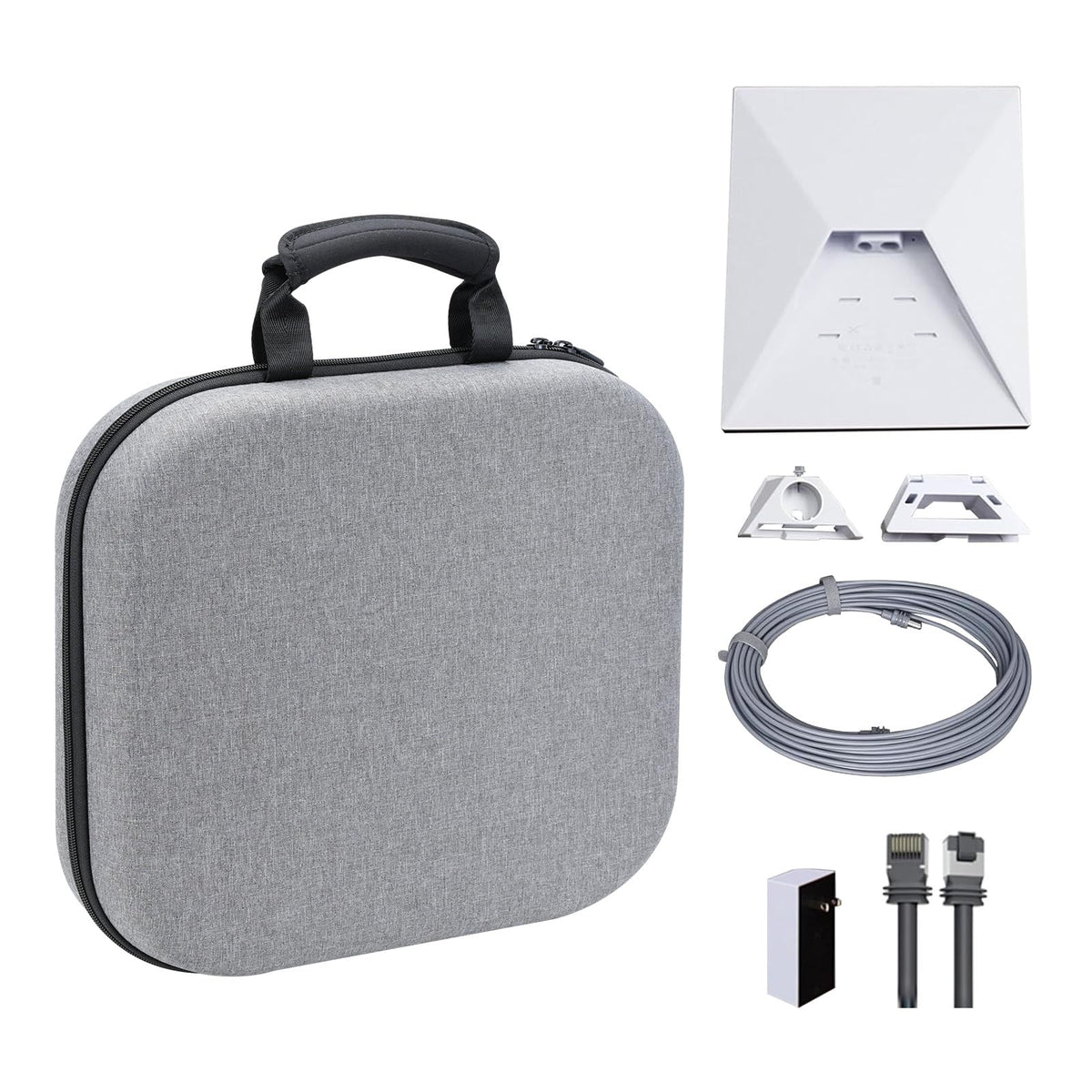 KuBeiBear case front view showing durable protection and easy transport