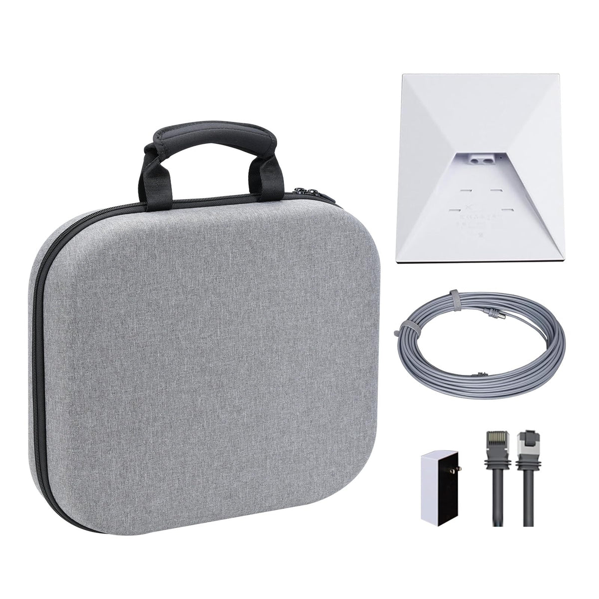 KuBeiBear case on campsite table keeping dish and accessories dry