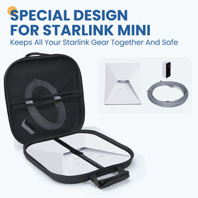 KuBeiBear case beside RV gear illustrating travel-ready compact size