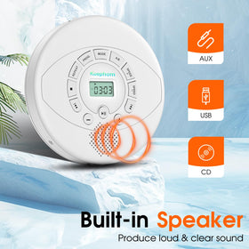 kuephom built-in speaker closeup highlighting grille and clear sound for small rooms